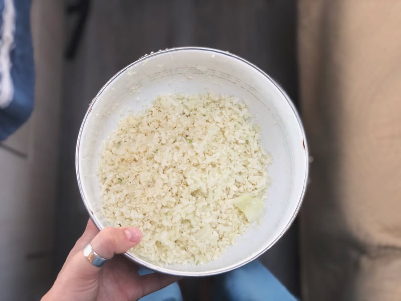 cauliflower rice