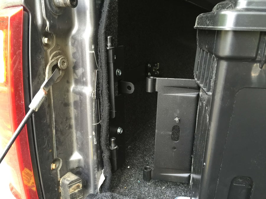 Installing a Swing Case for Truck Bed Storage